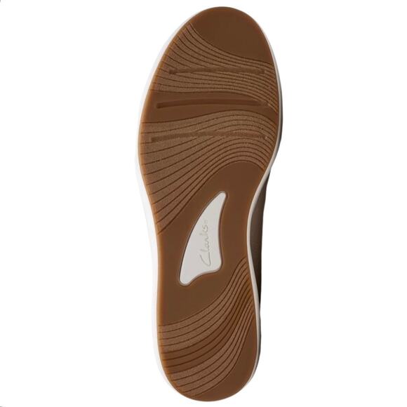 Clarks Women's Cloudsteppers Breeze Sky Air Comfort Flats Beige Size 8 1/2 W - Picture 6 of 6